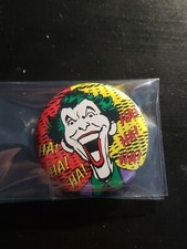Vintage 1989 Joker DC Comics Pinback Button
