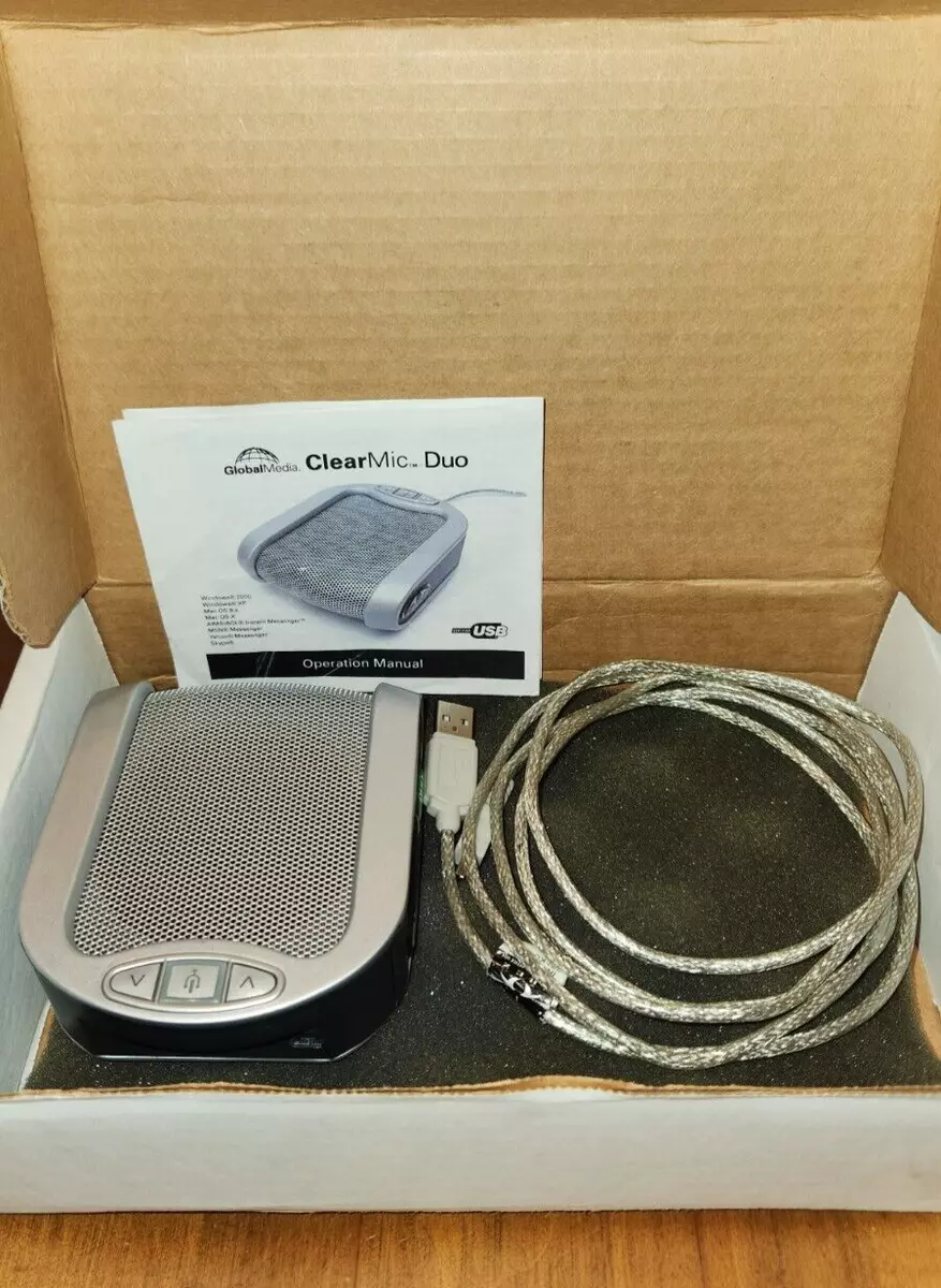Global Media ClearMic Duo Microphone