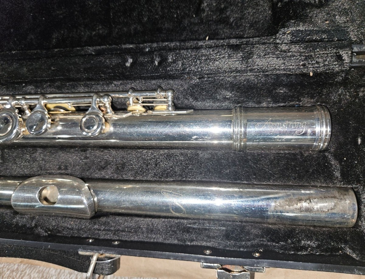 Armstrong 102 Flute With Armstrong Case, USA, Very Good Condition
