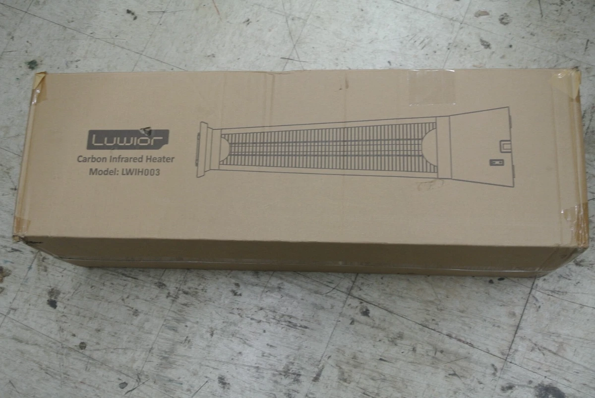 Luwior Carbon Infrared Tower Heater LWIH003 - Black | eBay