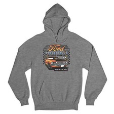 Ford Mustang Mach 1 Sweatshirt Horse Power American Muscle Licensed Hoodie