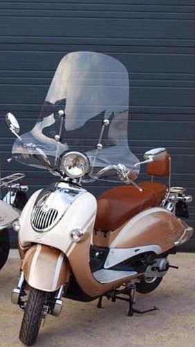 Scooter Windschild-Windabweiser-Windschutz Retroroller Scooter Nova Benzhou  | eBay