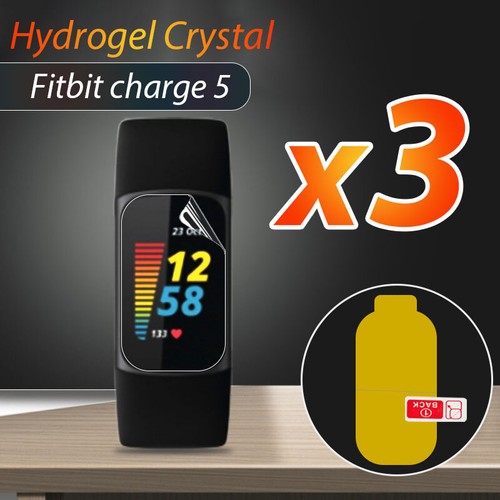 x3pcs Fitbit Charge 6 5 4 3 Screen Protector Full Coverage Hydrogel HD Film Au - Picture 9 of 9