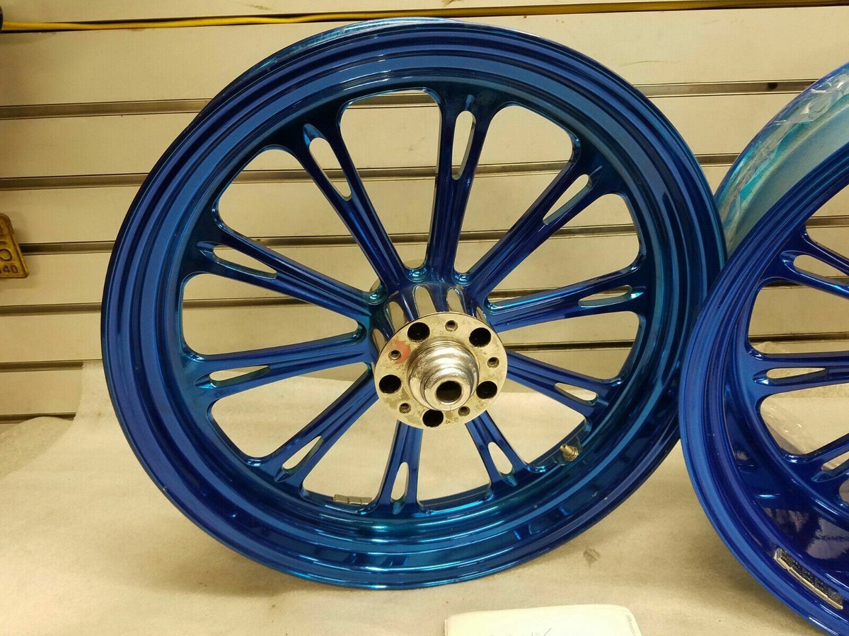 PM Performance Machine Custom Wheels Harley Chopper 18x8.5 3.5x18