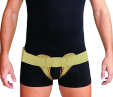 Inguinal Hernia Support Belt Double Groin Hernia Pain Relief Truss Brace For Men