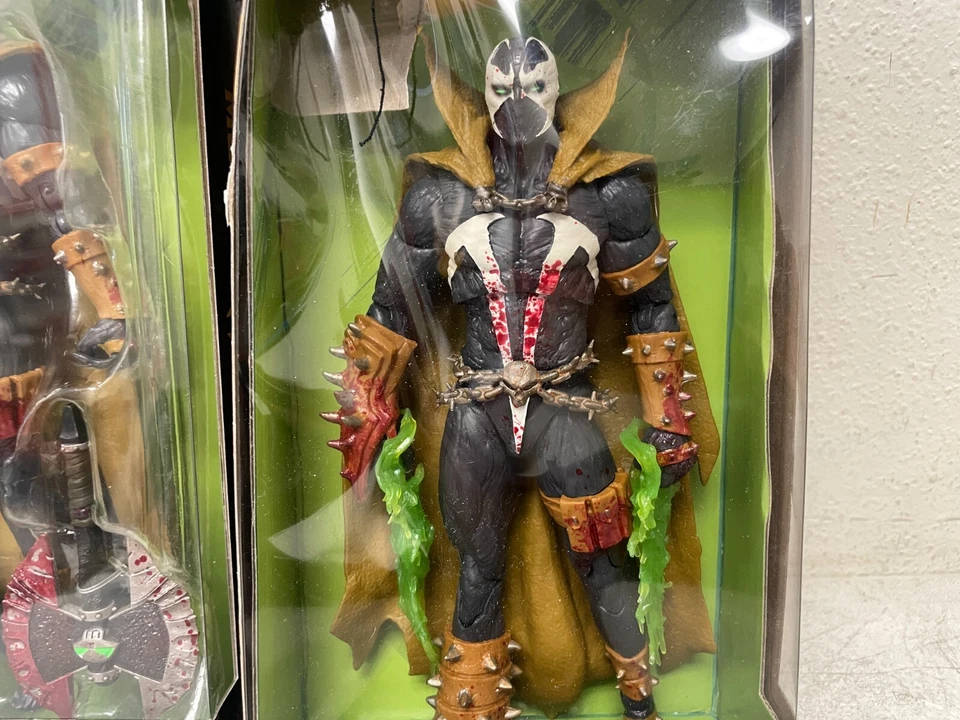 Lote 2 Figuras de Acción McFarlane Mortal Kombat 11 Clásicas Bloody Spawn 7" Foto 2 de 4