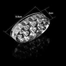 15 Holes Oval Acrylic Tattoo Permanent Makeup Microblading Pigment Cup Cap S AP9