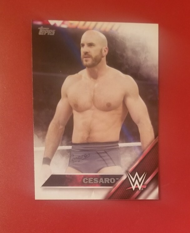 2016 Topps WWE Cesaro  Wrestling Superstar #13 FREE SHIPPING
