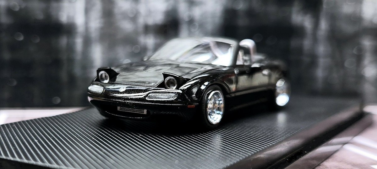 1/64 Micro Turbo Mazda MX-5 Miata / Foldable Headlights ‼️Second