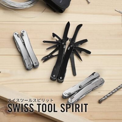 Victorinox Swiss Tool Spirit MXBS Black Multitool with Nylon