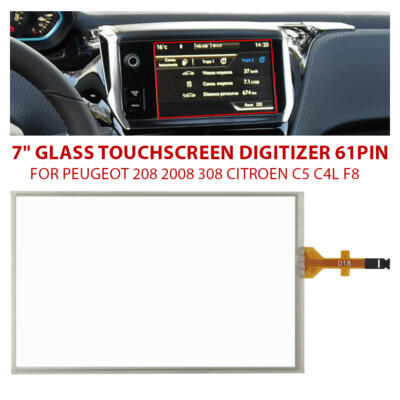 7'' Touch Screen Digitizer für Peugeot 208 2008 308 Citroen c3 c4 C5 LAM070G004A