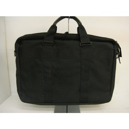 DIESEL ビジネスバッグ レザー　A4対応 美品 Diesel Black 2Way Business Bag A4 Crossbody Shoulder Stylish