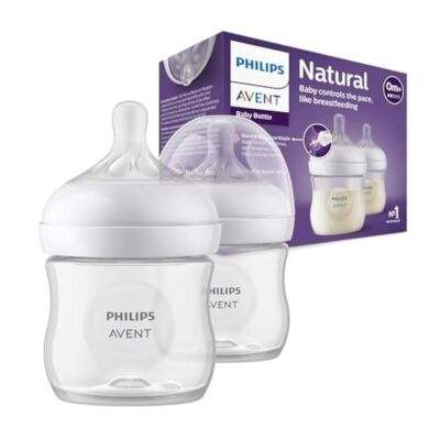 Philips Avent Natural Response 3.0 Baby Bottle 125ml by Fratelli (Pack o