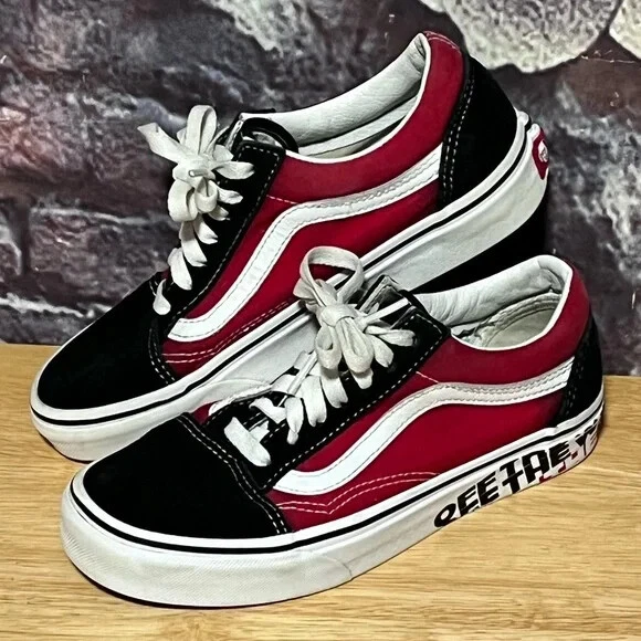 Vans Old Skool Skate Shoe - Racing Red