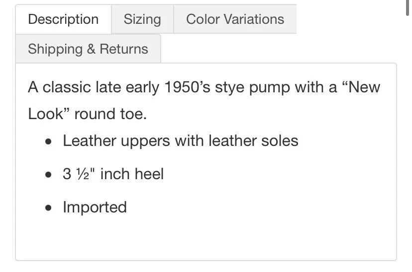 Re-mix复古经典“babydoll”红色皮革高跟鞋 — 第 2/4 张图片