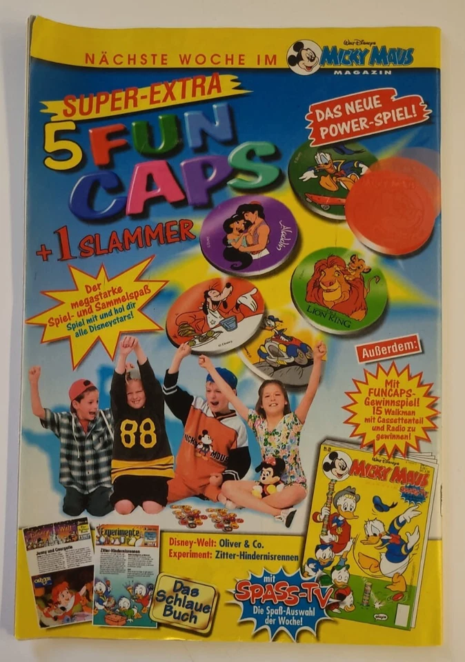 Micky Maus Heft Nr. 34 17.8.1995 Walt Disney Egmont Ehapa Verlag GmbH - Bild 2 von 2