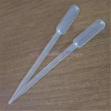Disposable Transfer Pipettes Graduated Dropper  100/500PCS 3ml