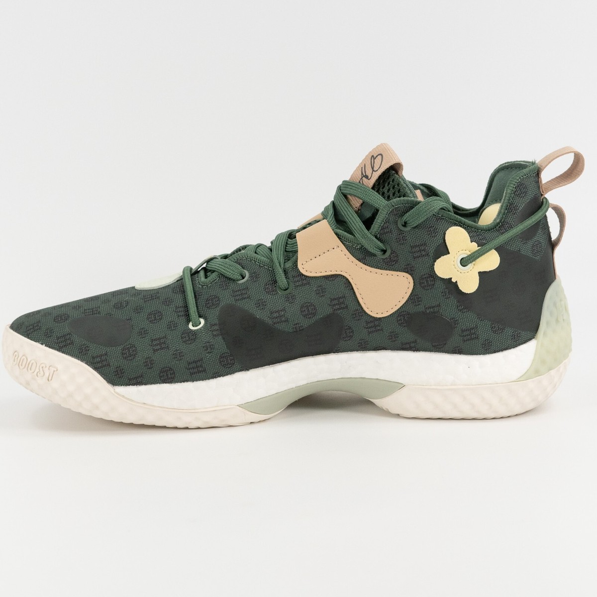 Adidas Harden Vol. 6 \'Green Oxide Monogram\' Adidas Harden Vol 6 Green Oxide Monogram Mens Size 5... | Depop main image 2