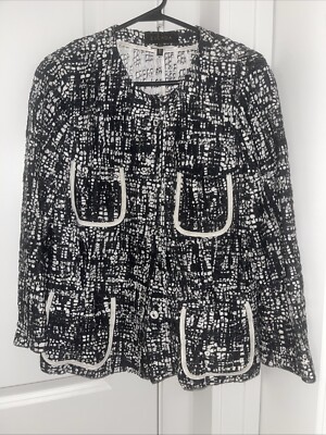 Escada Blazer 42/US 12, Very good condition Black, Cotton