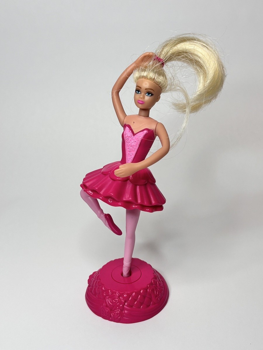 McDonald's 2013 Barbie Pink Shoes Happy Meal Toy Baebie As