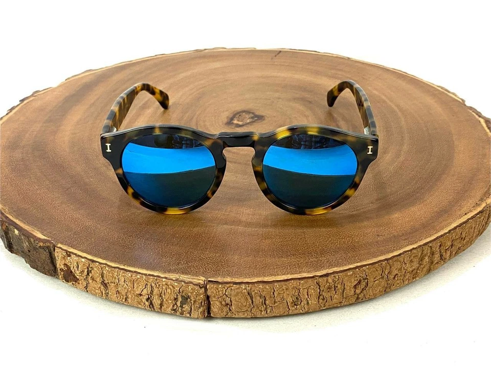 illesteva Sunglasses Brown Tortoise c.11 Hand Made in Italy 48 22 140 mn Unisex - Image 2 of 4