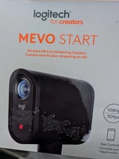 Logitech Mevo Start, Wireless Live Streaming Camera, 1080p HD Video Quality, Int