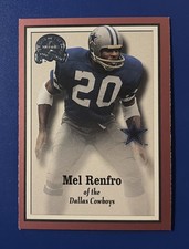 2000 Fleer Greats of the Game Football Mel Renfro Dallas Cowboys #39