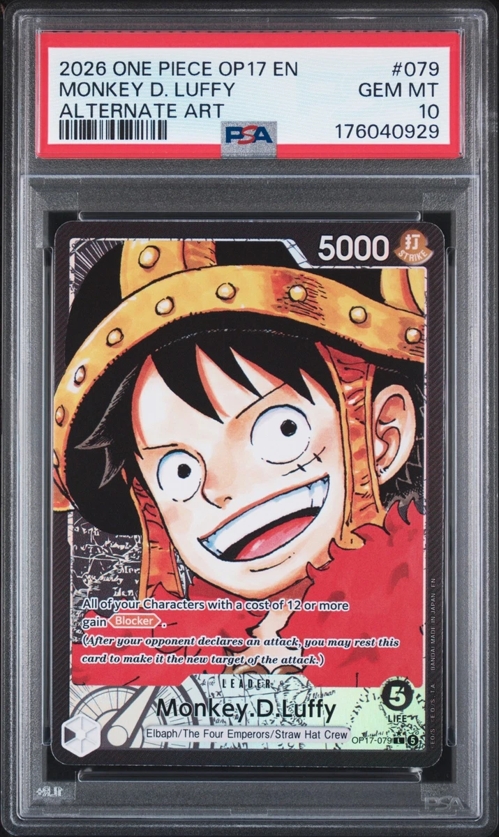 25+ Monkey.D.Luffy OP17-079 The World's Strongest Warriors for