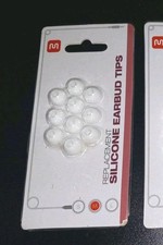 10 Universal Earbud Tips Silicone Replacement For Earbuds Medium USA Seller