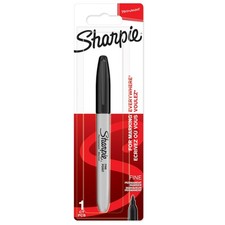 Permanent Marker Fine Point for Bold Details Black Ink 1 Marker Pen