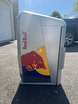 Red Bull Mini Fridge Lighted Cooler RB-GDC ECO LED Tested