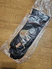 vintage ARIS size 6 French leather women's black gloves NEW OLD STOCK silk lined