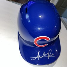 Addison Russell Signed Cubs Authentic Rawlings Full-Size Batting Helmet (MLB) 