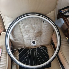 Wheelchair Wheels x2,  24” Quick Release For Self Propelled Chair + Axle Pins. 