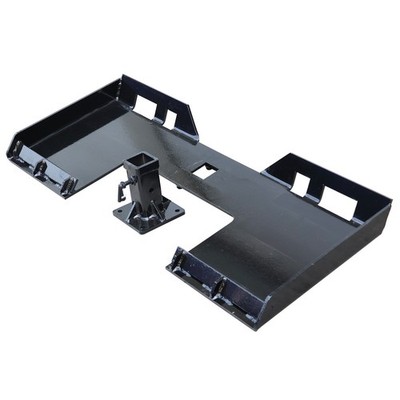 Skid Steer Mount Plate Quick Attach Attachment Detachable Trailer Hitch Receiver