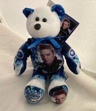 ELVIS Presley Rare Blue Christmas Plush Limited Edition 028 Beanie Bear NWT