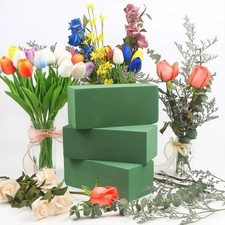 Premium Wet Florist Foam Bricks Floral Flower Fresh Display Arrangement UK