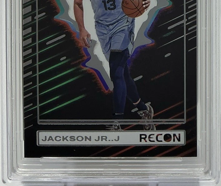 Jaren Jackson Jr. PSA 7 - 2023-24 Panini Recon #198 - Memphis Grizzlies Pop 2 - Image 3 of 4