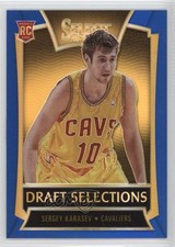 2013-14 Panini Select Draft Selections Blue Prizm 23/49 Sergey Karasev #17 4r3