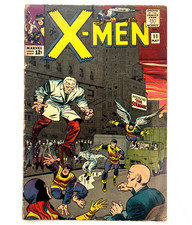 X-Men #11, 1965, 1st Appearance of The Stranger, Stan Lee, Jack Kirby, Key