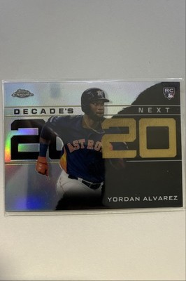 2020 Topps Chrome Update Series -Target Decade's Next Yordan Alvarez #DNC-4 (RC)