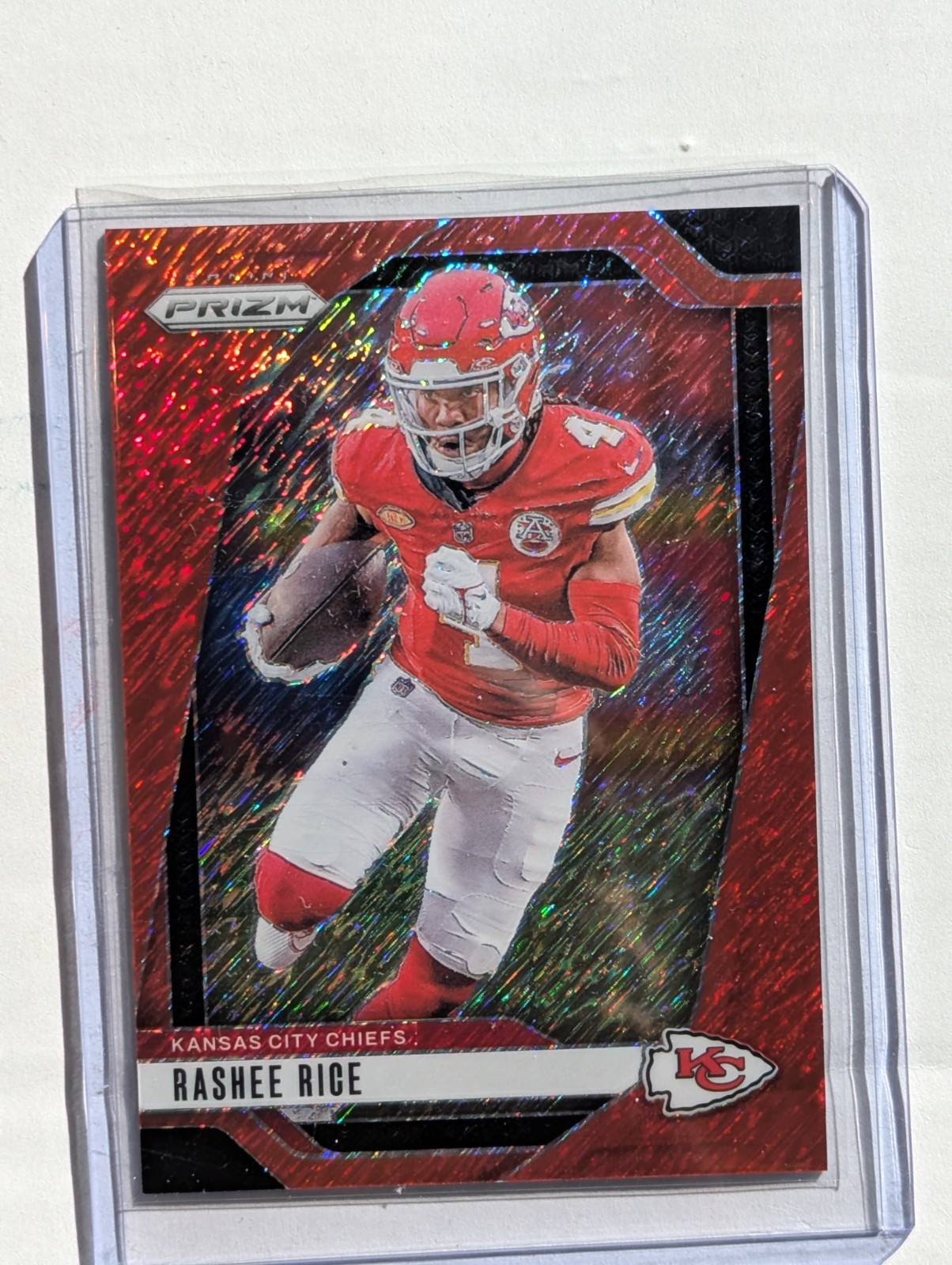 Rashee Rice 2024 Prizm #141 Red Shimmer /35 Price Guide - Sports Card ...