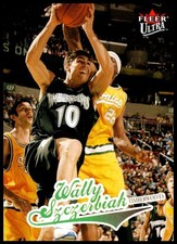 2004 Wally Szczerbiak Fleer Ultra BASKETBALL #157 Minnesota Timberwolves