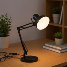 Adjustable Table Lamp Flexible Desk Lamp Office Study Reading Light Spotlight UK
