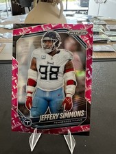 JEFFERY SIMMONS 2025 PANINI PRIZM SUPER BOWL LX TITANS #268 /60 Q4221