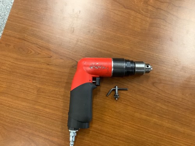 #ad Sioux Pistol Grip 3 8quot; Chuck Pistol Grip Pneumatic Air Drill Model 1450ES $225.00