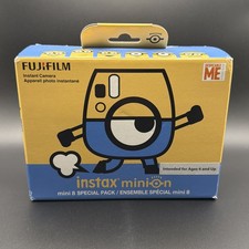 1 One New Fujifilm Instax Minion Mini 8 Instant Film Camera - Limited Edition