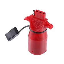 7 Pin to 4 Pin Trailer Connector 7 Way to 4 Way Round-to-Flat Trailer Adapter