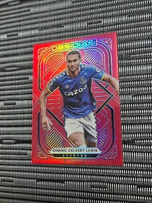 2021-22 Dominic Calvert-Lewin /10 Obsidian Red Everton 