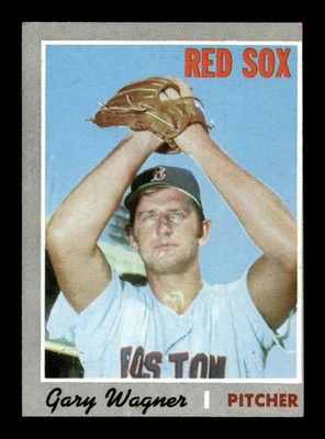 1970 Topps #627 Gary Wagner Red Sox EX+ *7j